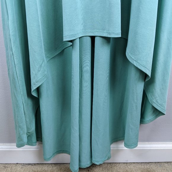 BCBG Max Azria Aqua Fara High Low Jersey Dress L - Picture 4 of 9